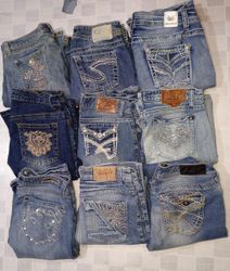 SILVER AND OTHER BRAND JEANS (MT846)