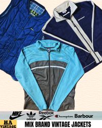 Mix Brand Vintage Jackets Inc Nike Adidas Reebok