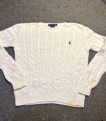 Pulls en maille torsadée Ralph Lauren