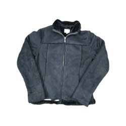 Y2K Suede Winter Jacket – Vintage Soft-Touch Outer..
