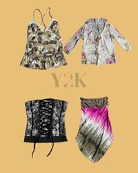 Vintage Y2K Floral & Corset Mix (Yv-493)