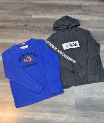 American Eagle, Aeropostale, Abercrombie Long Slee..