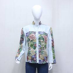 CR969 Upcycled Floral Tapestry Jacket