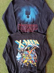 Black printed Sweatshirts 7Pcs (3410)