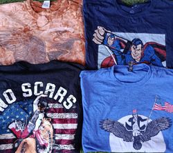 Printed T-Shirts 11Pcs (3413)