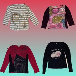 Y2K unique Tops à manches longues (TS-1448)