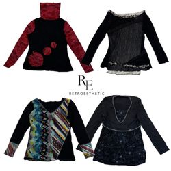 Y2K Date & Night Full Sleeves Tops RE-2519