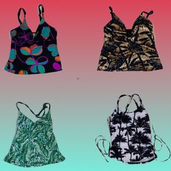 Top camicette oceaniche Y2K (TS-1655)