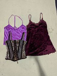 Velvet Cami Tops