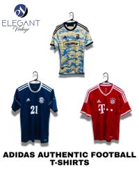 Adidas (100% Authentic) Football T-Shirts - EVM054..