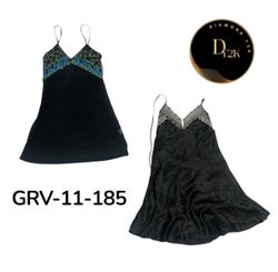 Classic Y2K Polyester Slip Dress – Retro Minimalis..