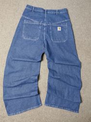 Pantalons de charpentier à double genou de style r..