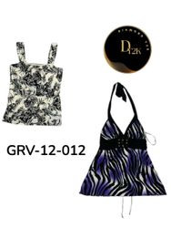 Retro Y2K Party Cami – Statement Top  (GRV-12-012)