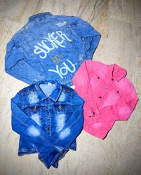 Jaquetas de Denim Femininas Y2k