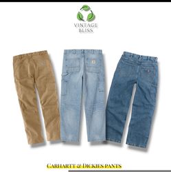 Carhartt & Dickies pants