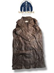 Manteaux en cuir