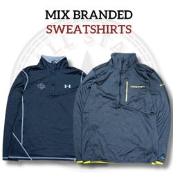 Mixed Branded Half Zips