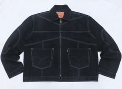 CR981 The "Shadow Stitch" Upcycled Denim Jacket