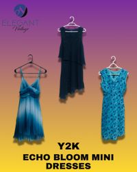 Echo Bloom Mini Dresses - EV1259