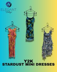Y2K Stardust Mini Dresses - EV1266