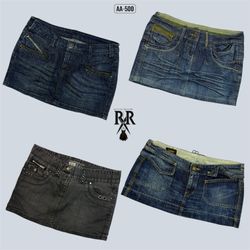 Y2K IT Girl Micro Mini Skirts (AA-500)