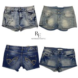 Y2K Paris Hilton Girl Hot Micro Mini Short RE-2525