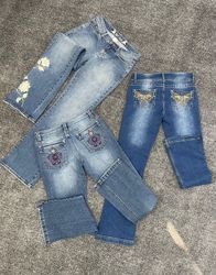 Jeans Flared Embelliti Y2K - r (02/12)
