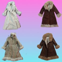 Y2K IT Afghan coat (TS-1663)