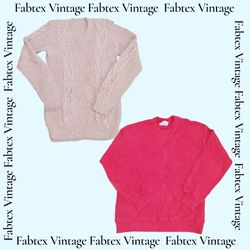 (FV-633) Cable Knitwear -Sweater