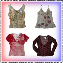 Y2K Mixed Tape - Tops (SS-1658)