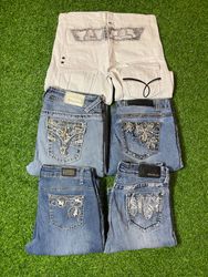 Y2k Embroidered Flared Jeans