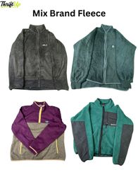 Branded Fleece jackets mix-(TUMF-0121)