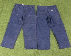 Rework style Carhartt jeans double knee pants