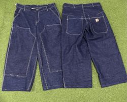 Rework style Carhartt denim baggy pants