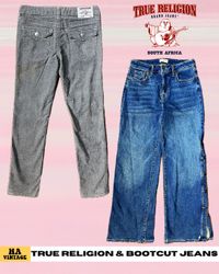Y2K Women Bootcut Jeans Inc True Religion