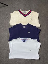 Polo Ralph Lauren Lacoste & Tommy Knitwear