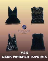 Y2K Dark Whisper Tops Mix - EV1297
