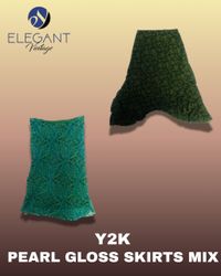 Y2K Pearl Gloss Skirts Mix - EV1298