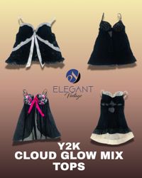 Y2K Cloud Glow Mix Tops - EV1311