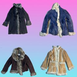 Y2K Unique Afghan coat (TS-1670)