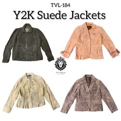 Y2K Unique Suede Jackets (TVL-184)
