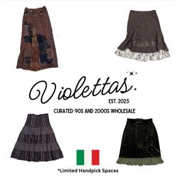 Jupes midi et maxi européennes italiennes 00s Core..