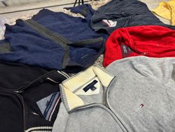 Tommy Hilfiger zip up knitwear