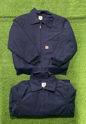 Giubbotto blu navy Carhartt rework style