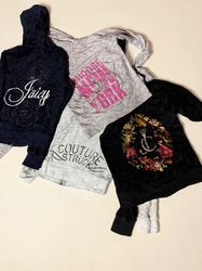 Felpa in velluto Juicy Couture (FF 1157)