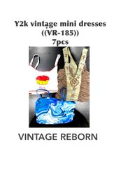 Y2K Aesthetic Mini Dress Lot (Vr-185) - Ready for ..