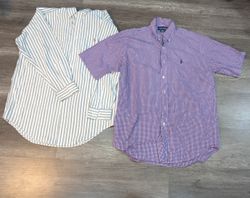 1015 - Ralph Lauren Half&Long Sleeves Shirt