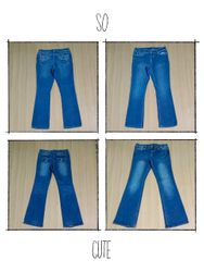 JA 511 Women’s Embellished Flared Jeans