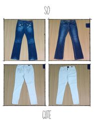 JA 512 Women’s Embellished Flared Jeans