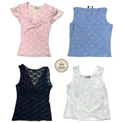 Y2K Lace Tops AT151